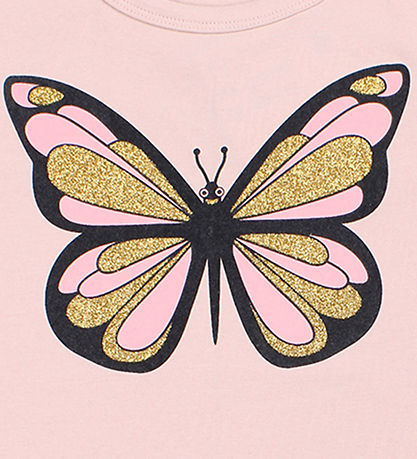 ANIMAL T-Shirt - AnimalGrowl - Lt Rose Schmetterling