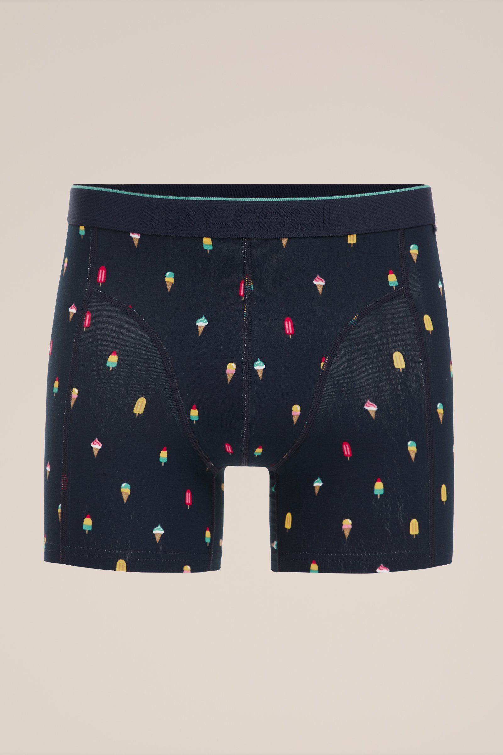 boxershort met dessin WE Fashion Donkerblauw