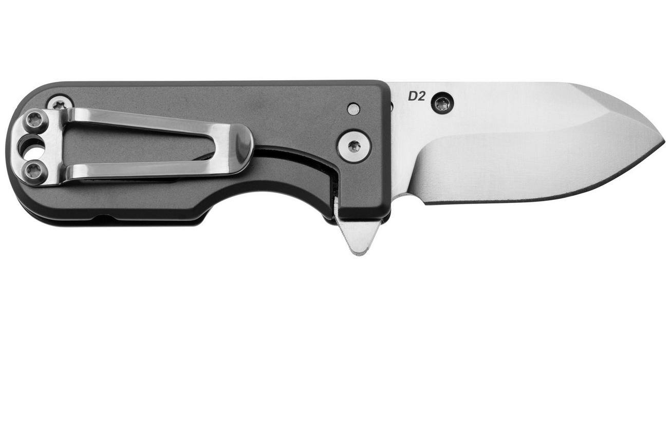 WESN Microblade SN01-0, D2, Titanium, zakmes