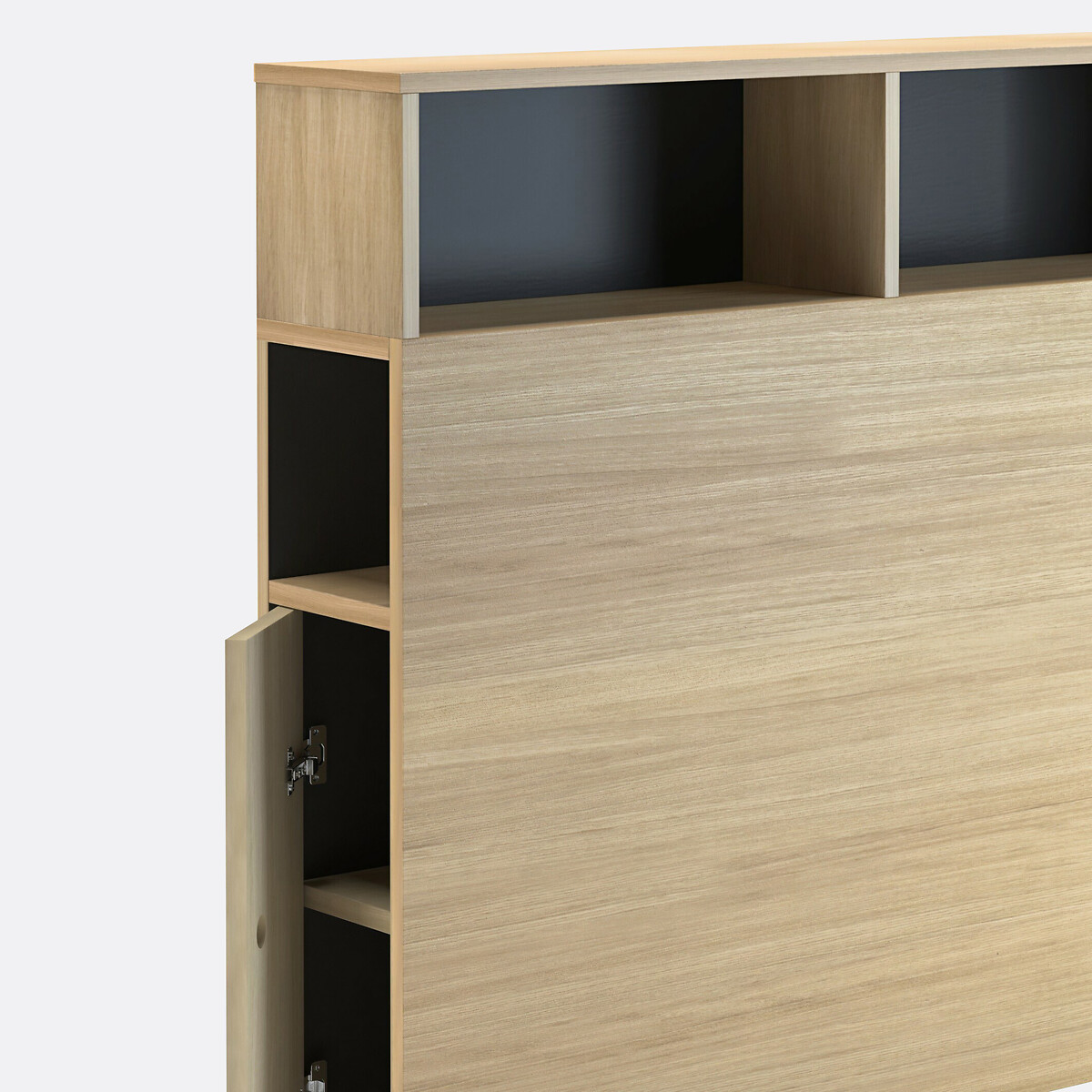 LA REDOUTE INTERIEURS<br>Cabeceira biface com arrumação
