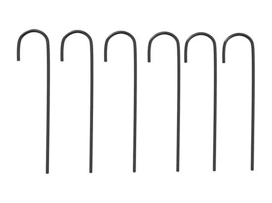 Arche de jardin Noir Ø180x255 cm Acier