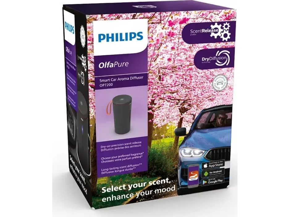Philips Philips OlfaPure 7200 Intelligent Car Fragrance Diffuser