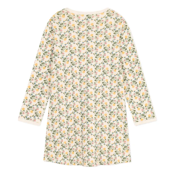 Petit Bateau Chemise de Nuit Malvina Fleurs | Beige
