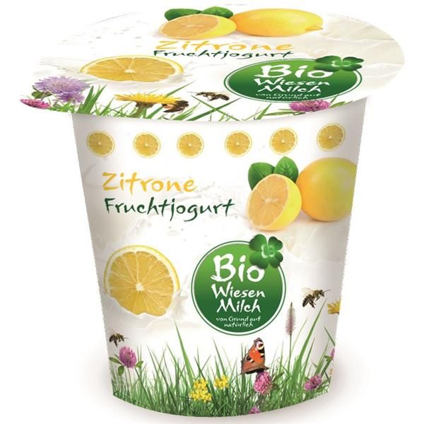 Iogurte Bio Limão Com Leite De Pastagem