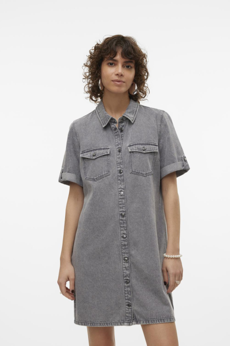 Vero Moda grijze dames jurk