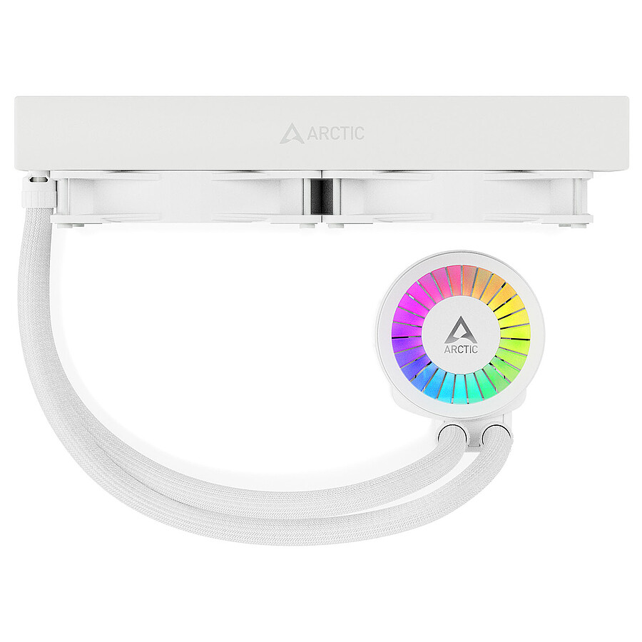 Arctic Liquid Freezer III 240 ARGB - Blanc