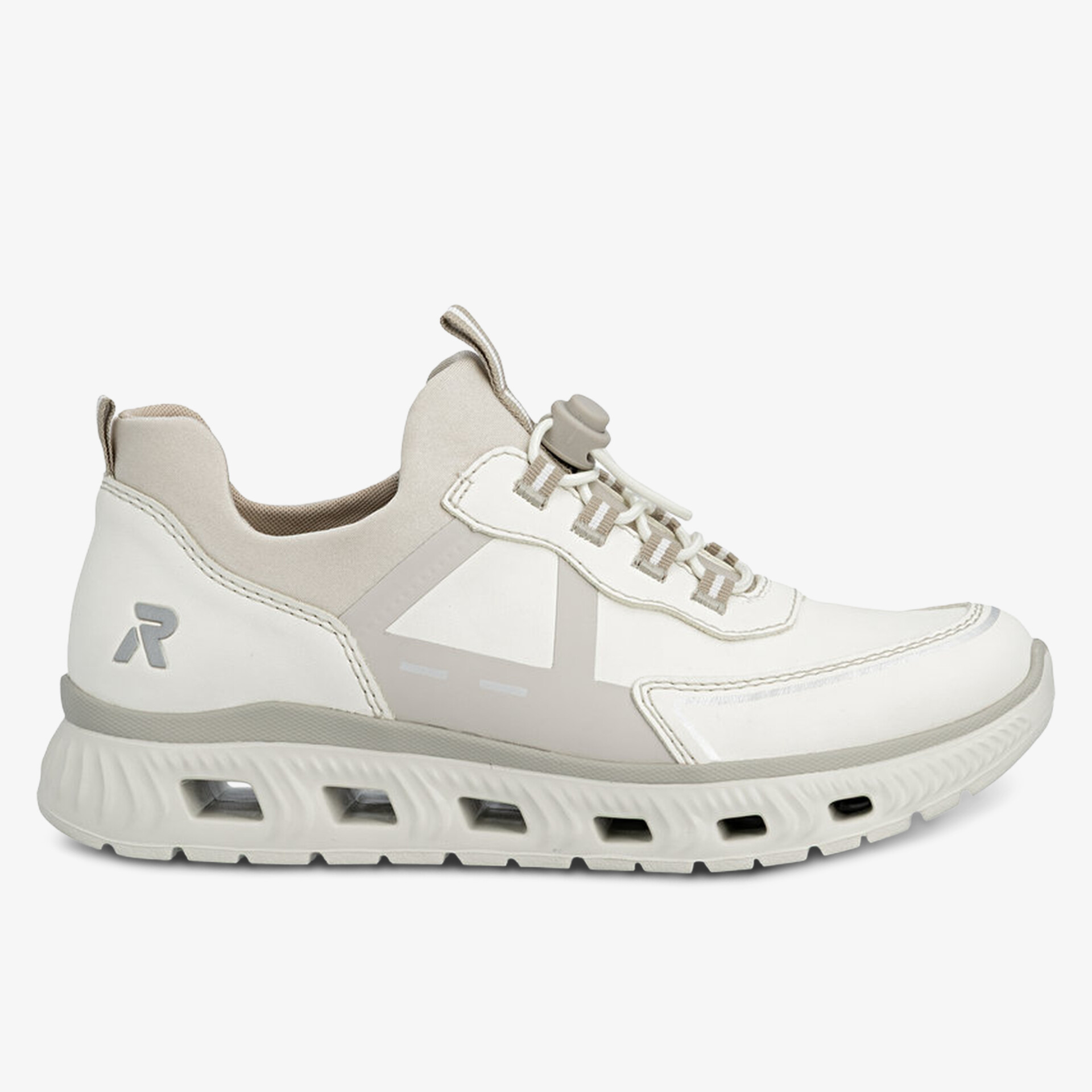 Rieker Sport & Style Damen Slip On weiß