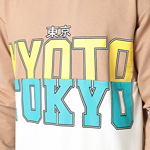 Sweat Crewneck GK-1065 Marron