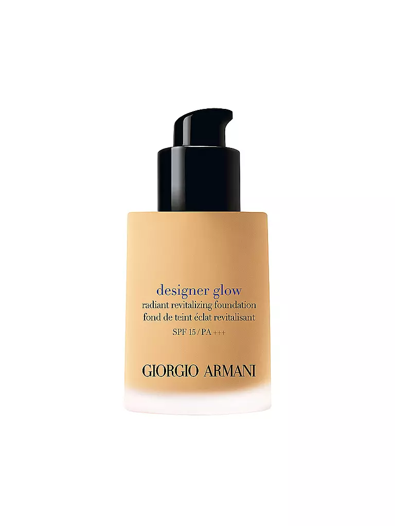 GIORGIO ARMANI COSMETICS  Designer Glow Foundation 30ml LSF 20 (2,75) hellbraun