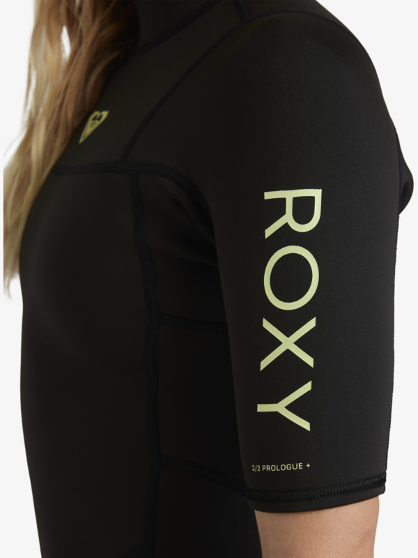 2/2mm Prologue+ Springsuit manches courtes back zip Noir Femme
