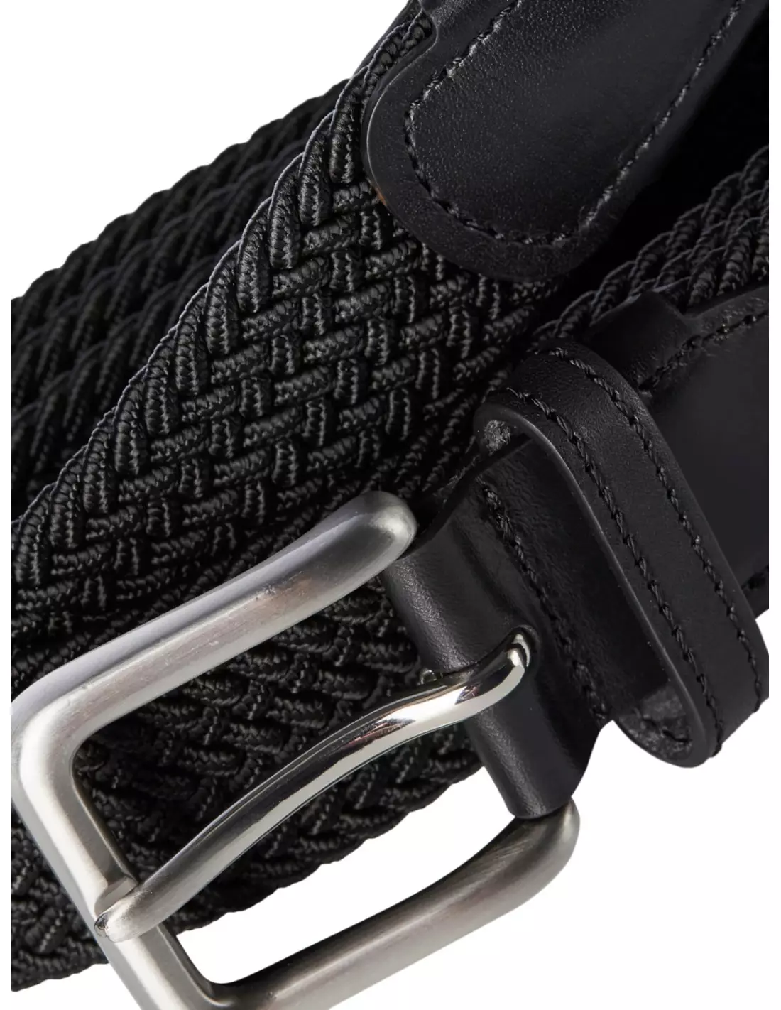 JACK & JONES Ceinture synthétique noire- Ceintures Noir