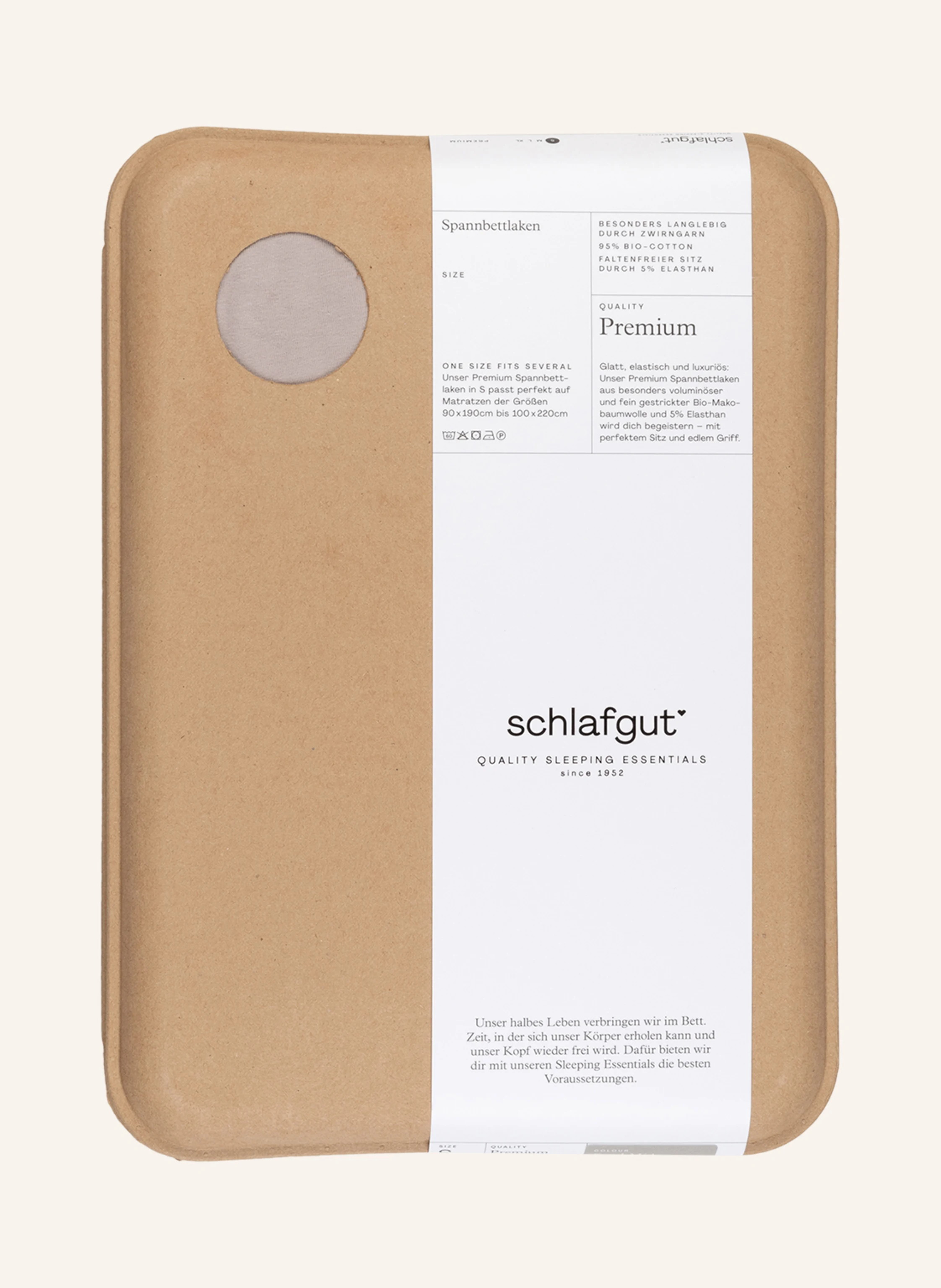 schlafgut Spannbettlaken PREMIUM S