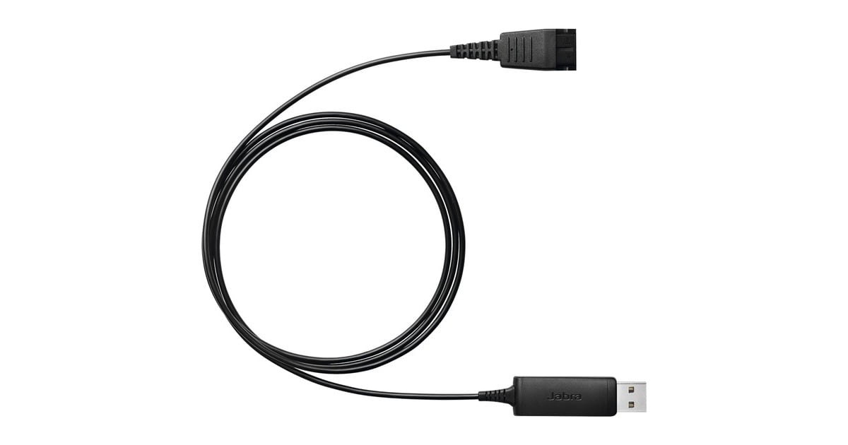 JabraLink 230 USB Adapter kabel  (Zwart)