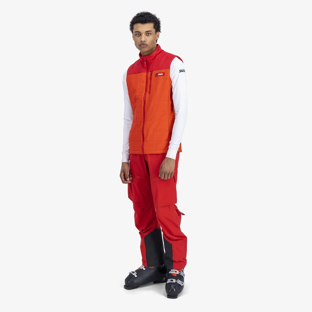 Swix Surmount Primaloft Vest M Fiery Red