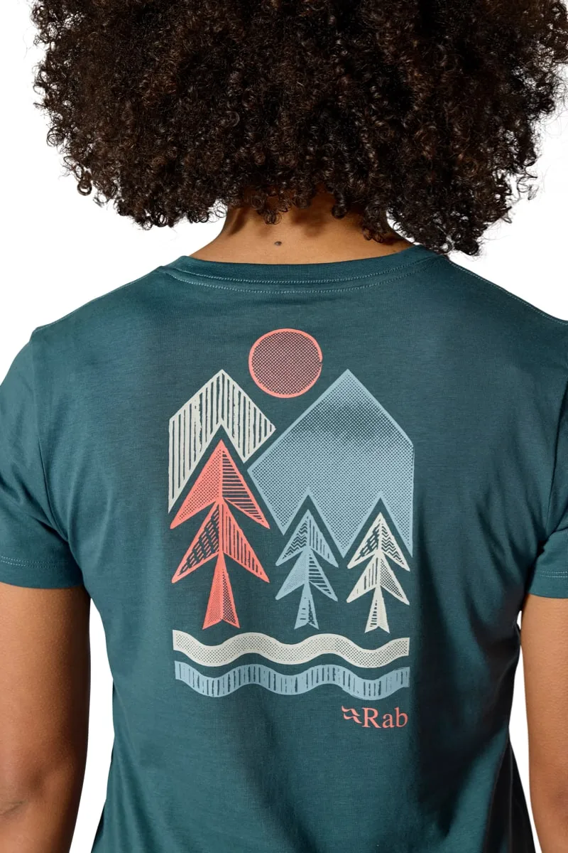 Rab Tuku Vista Tee Wmns Orion Blue