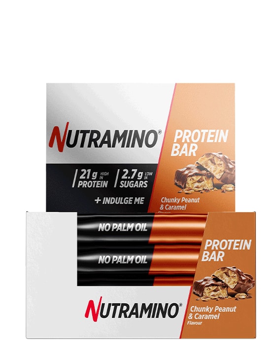 Nutramino Proteinbar Chunky Peanut &amp; Caramel 12x60g