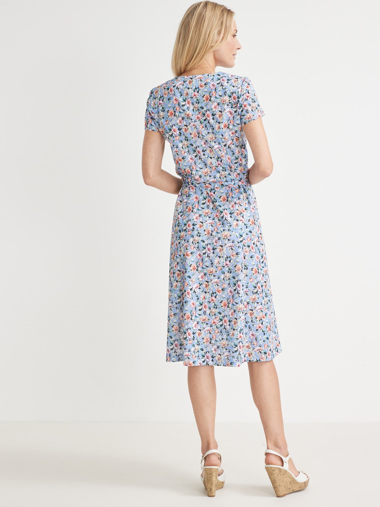 Robe maille fluide