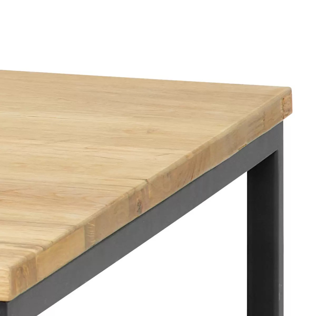 Salontisch Massivholz Vermont Schwarz