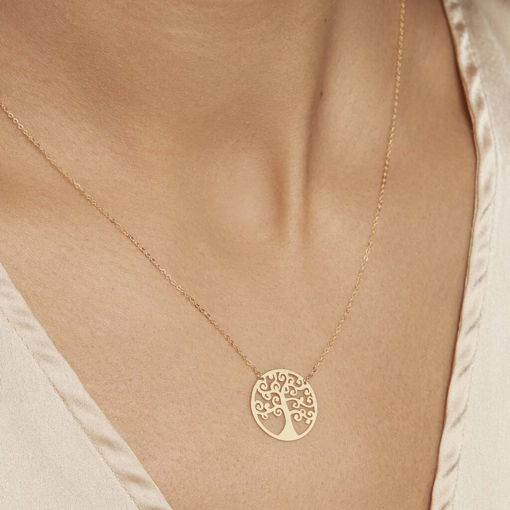 Collier Clemenca Or Jaune