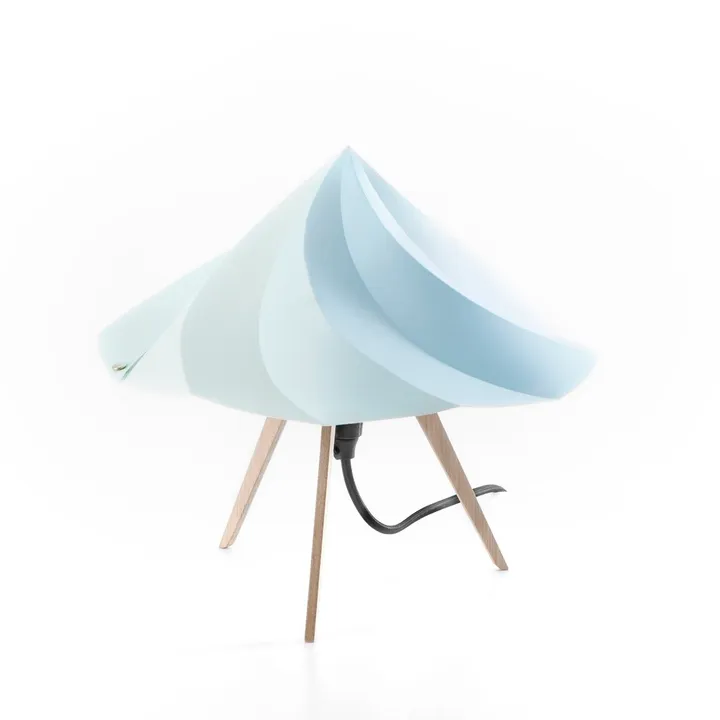 Moustache Lampe à poser Chantilly, Constance Guisset - Petit modèle | Bleu