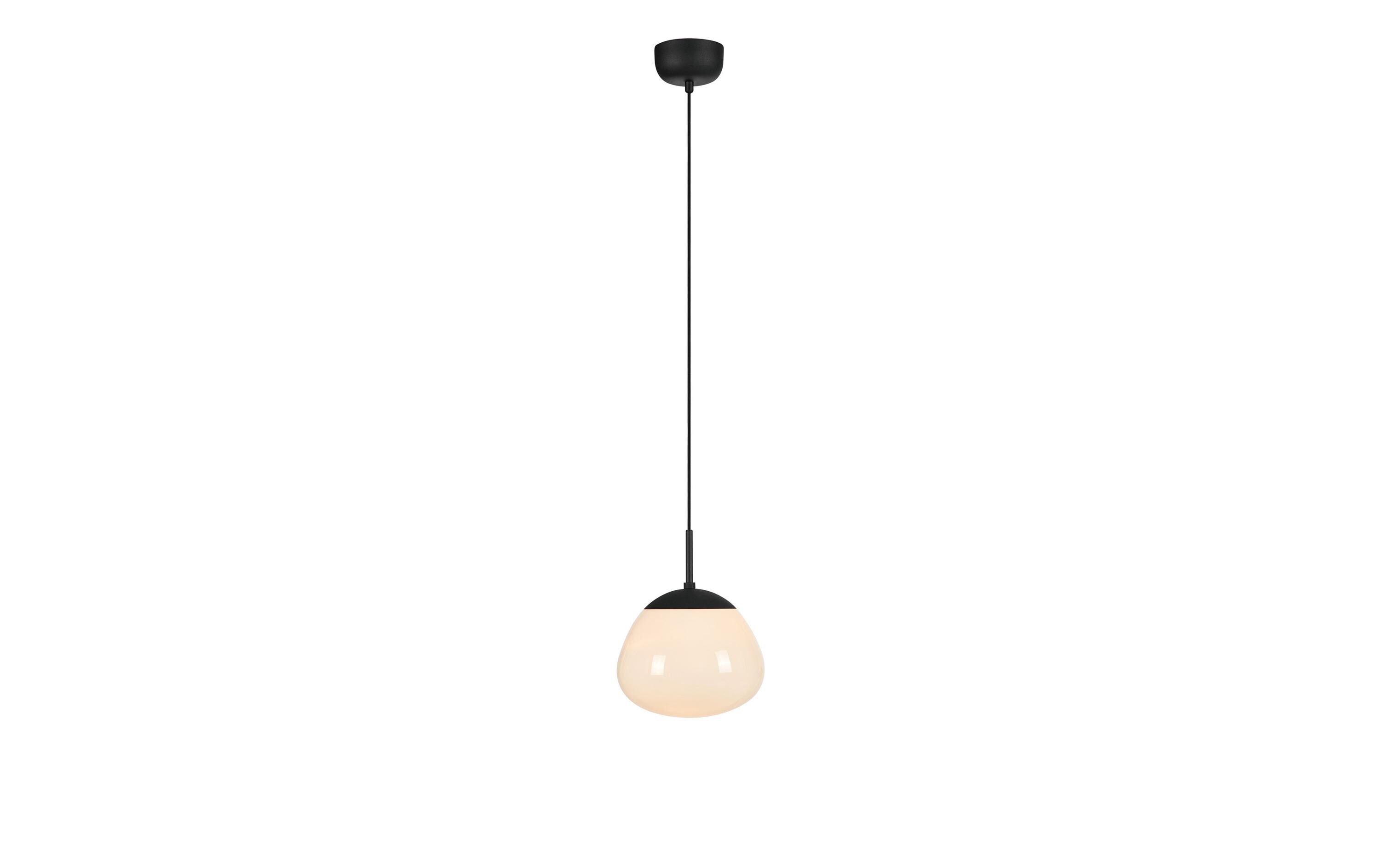 Pendelleuchte Rise, Ø 25 cm, E27, Schwarz/WeissHängeleuchte zur Deckenmontage
