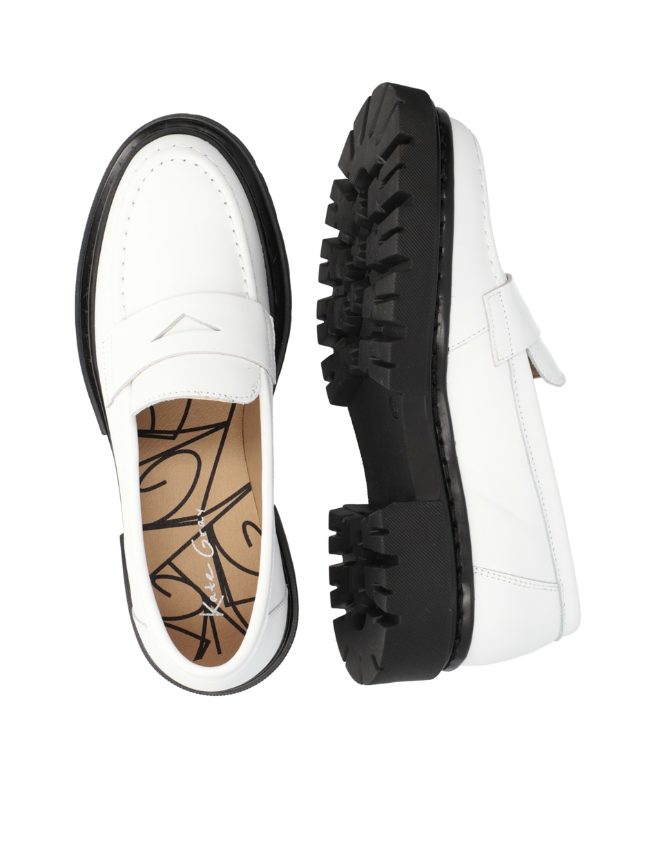 Glattleder Slipper klassisch