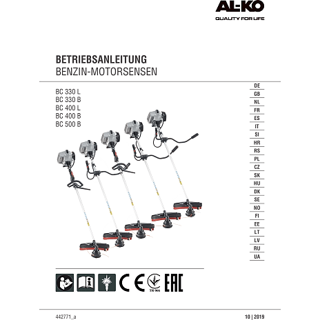 AL-KO buskrydder BC 400 L