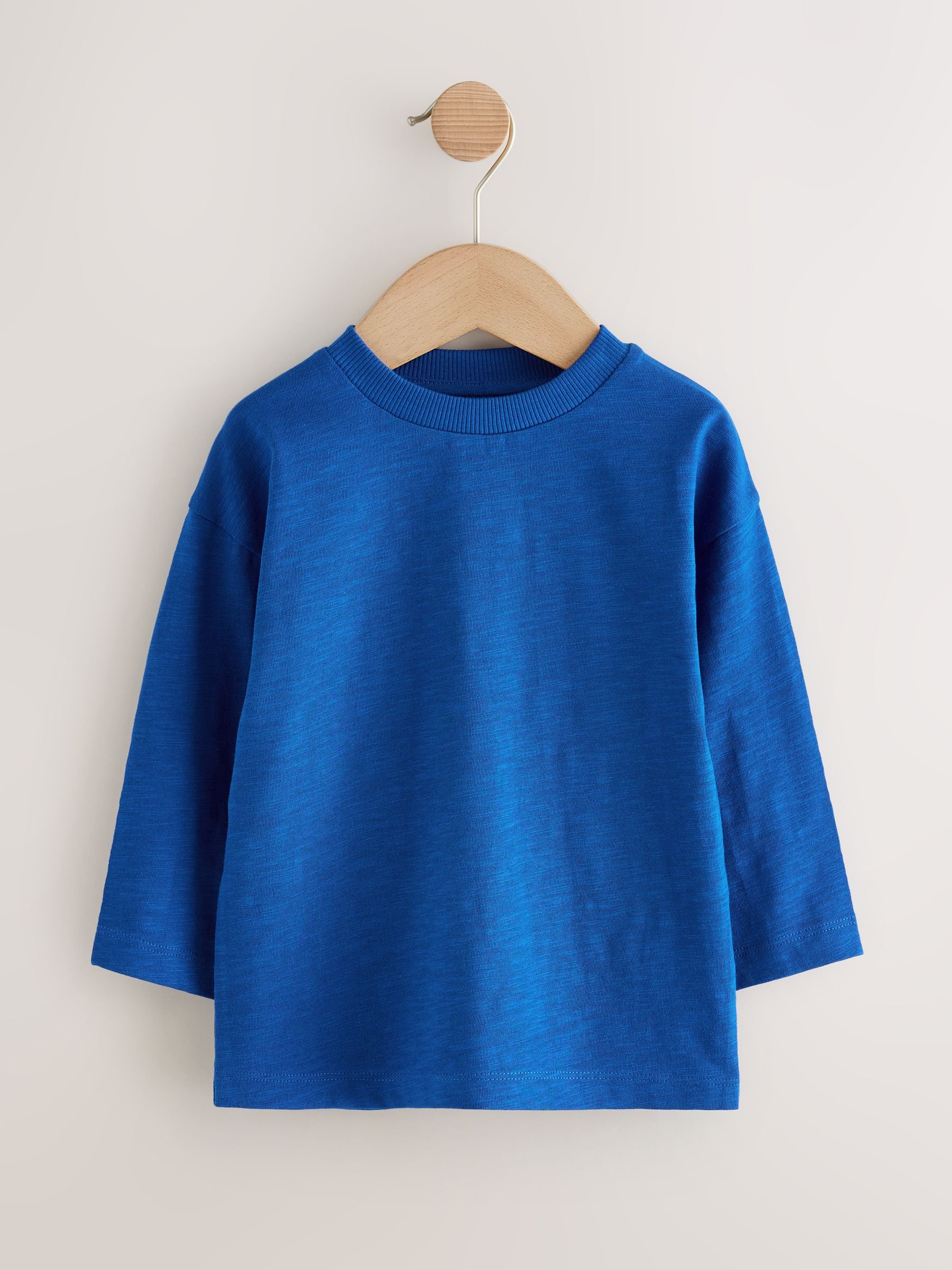 Meerkleurig - Set van 5 T-shirts met lange mouwen (3 mnd-7 jr)