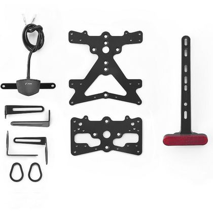 Support de plaque Rizoma FOX - Noir