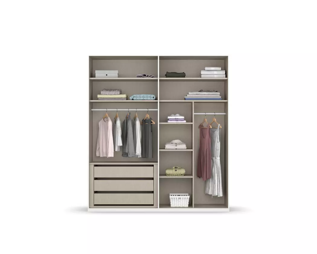 Kleiderschrank Montclar 201 x 223 cm