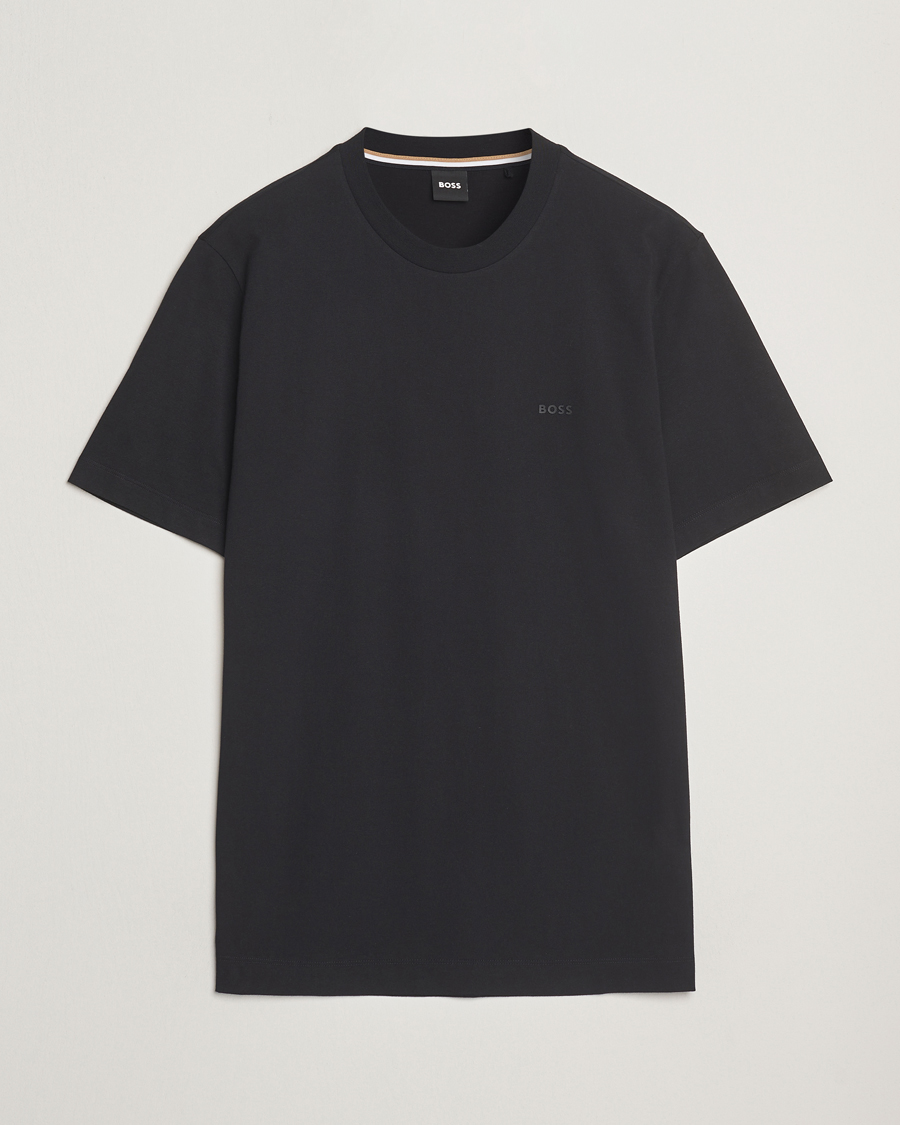 BOSS BLACK Thompson Crew Neck T-Shirt Black