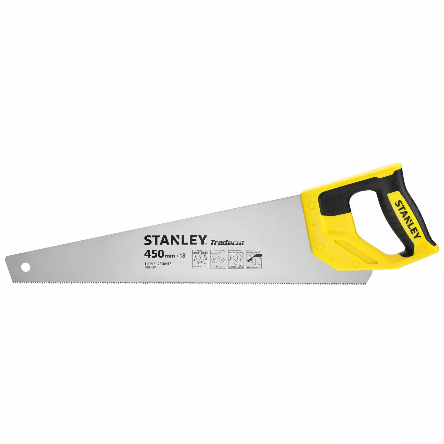 Stanley STHT20355-1 Houtzaag Tradecut Fijn - 450mm - 11 TPI