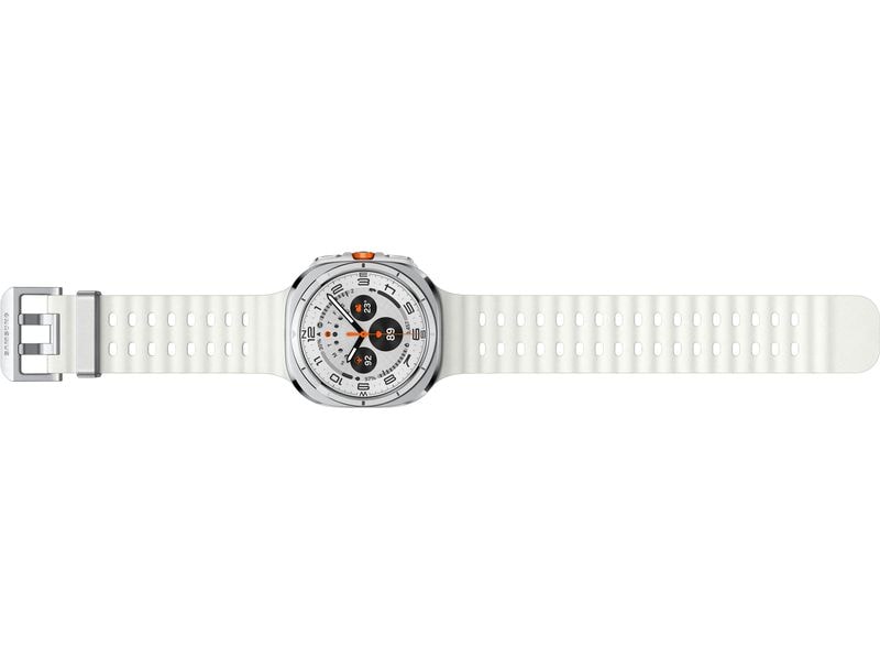 Samsung Galaxy Watch Ultra LTE 47 mm Titanium White Schlanke Smartwatch mit erweitertem Gesundheits- und Schlaftracking
