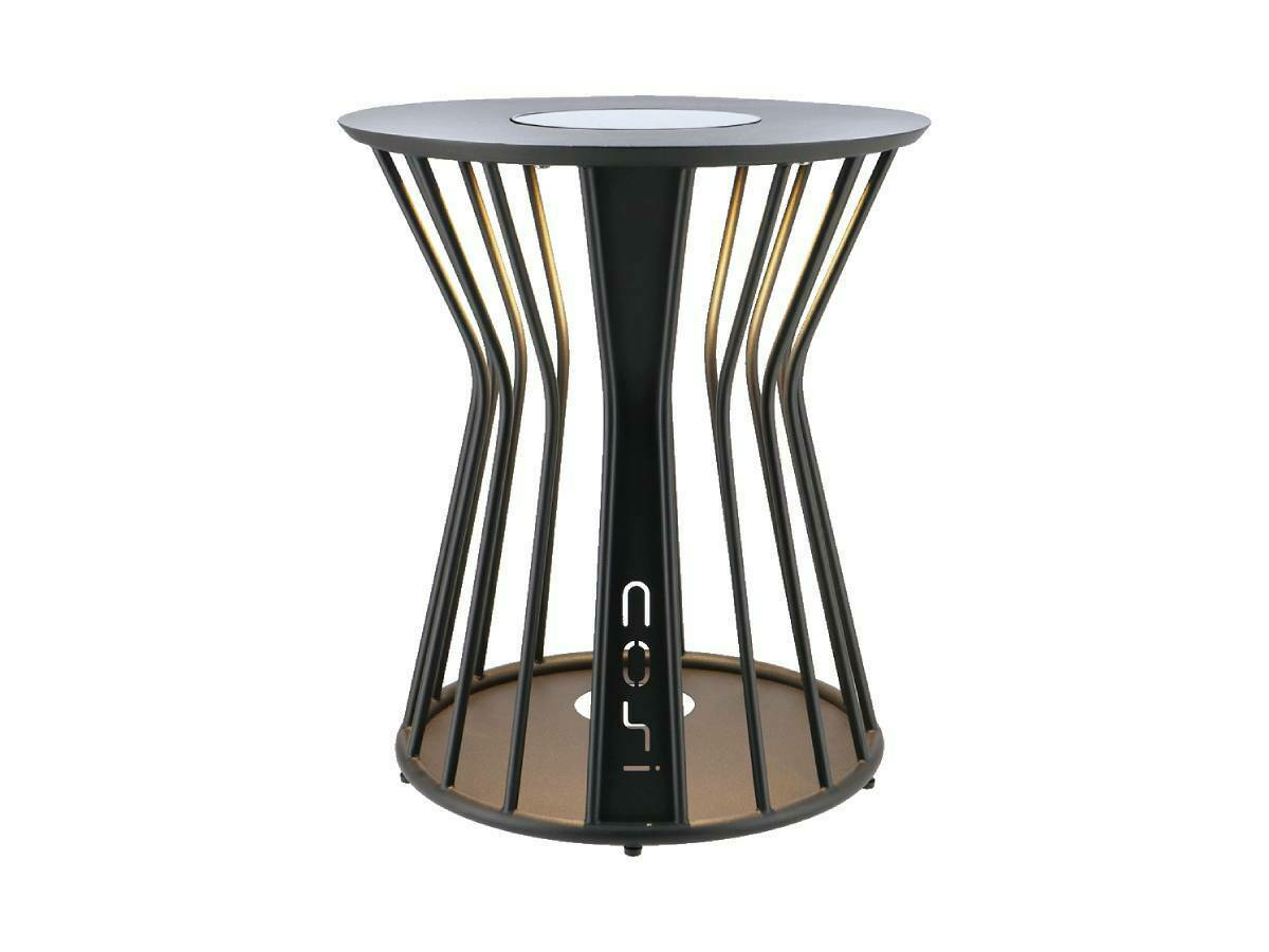 Cosi Fires Cosilumia Ø 52 cm verlichte loungetafel - Black