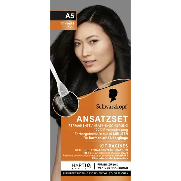 Ansatzset A5 Schwarz