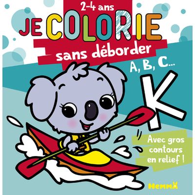ABC... - Je colorie sans déborder (2-4 ans) - Tome 57