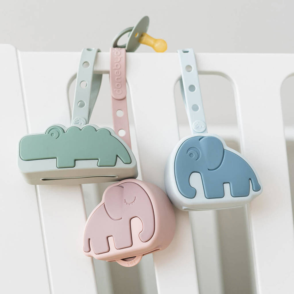 Silicone pacifier pouch Elphee Powder