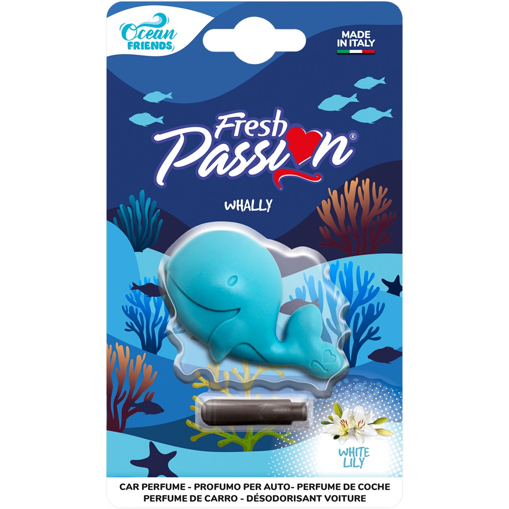 AMBIENTADOR AUTO FRESH PASSION WHITE