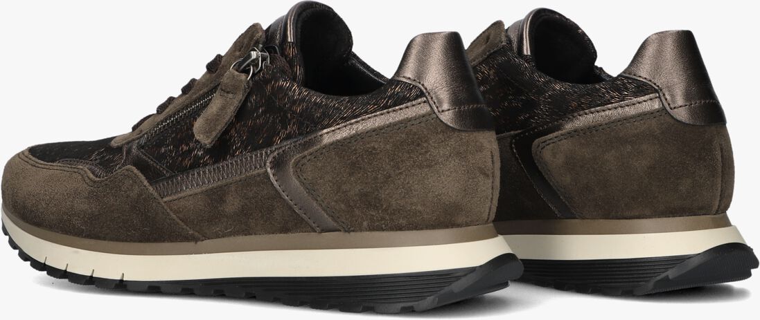 bruine gabor lage sneakers 378