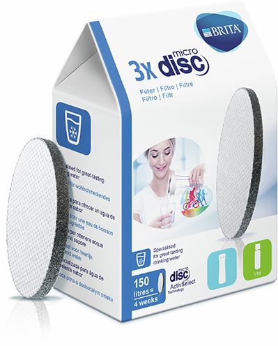 Filtro de água MicroDisc, pacote com 3 unidades, código 17002096