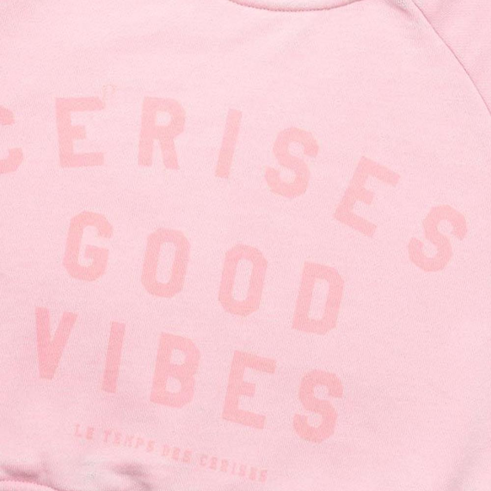 Le Temps Des Cerises Sweat Rose fille Le Temps Des Cerises Guadagi