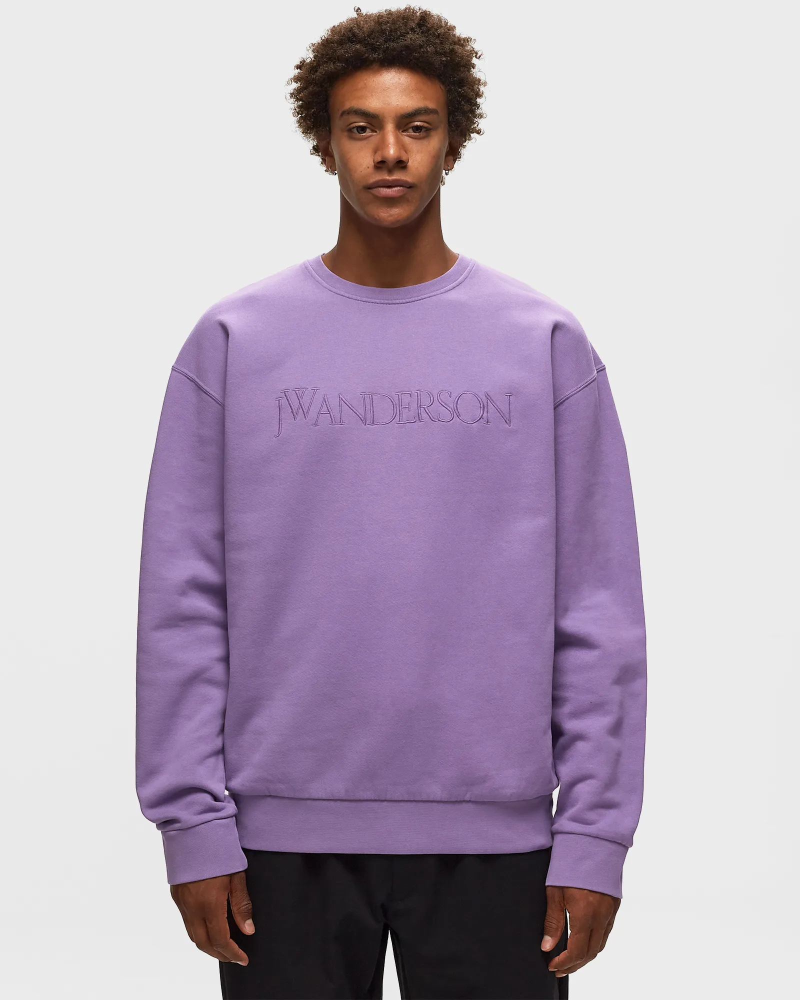 JW Anderson LOGO EMBROIDERY SWEATSHIRT