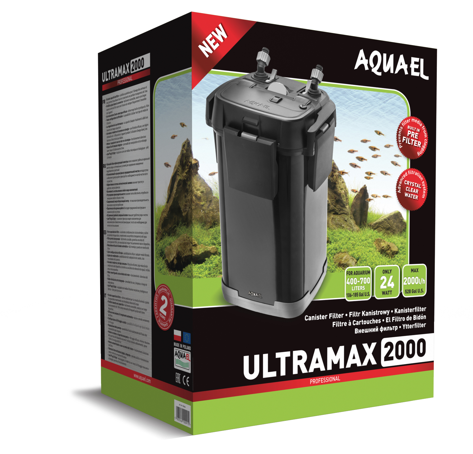 Filtro externo Aquael Ultramax (2000)