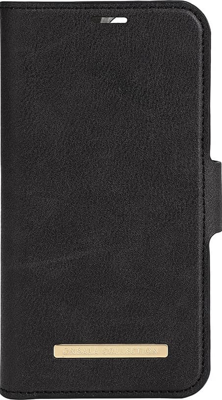 Onsala iPhone 13 Mini pungetui (Midnight Black)