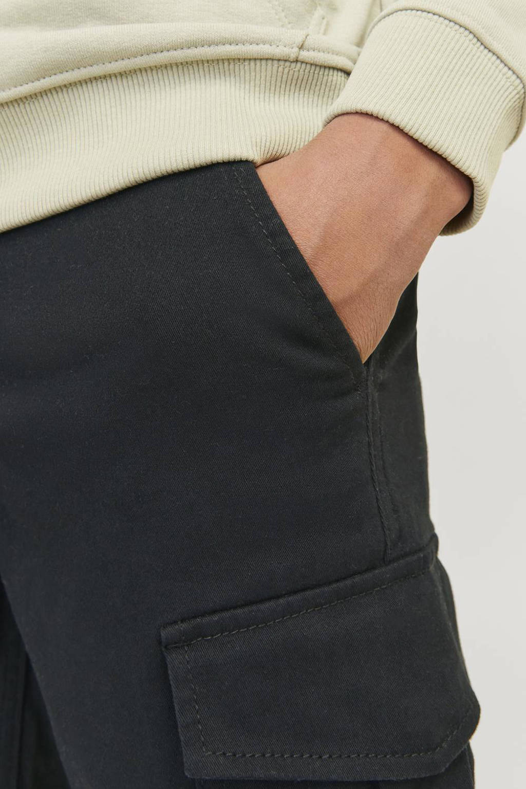 JACK & JONES cargo short JPSTJOE JJCARGO zwart