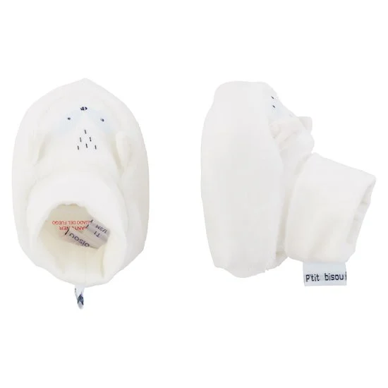 Petit Cocon Chaussons naissance   de               P'tit bisou