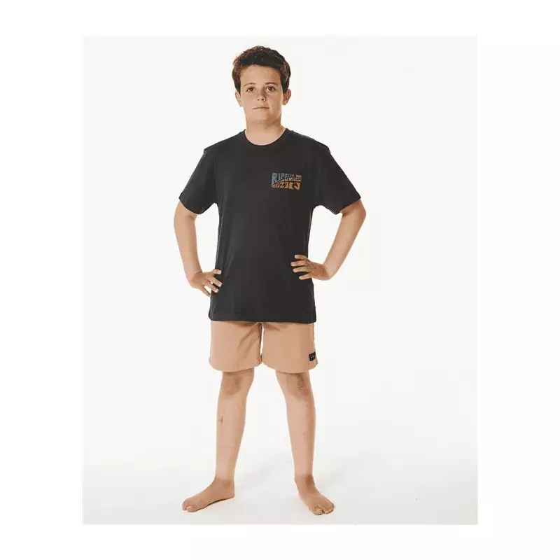 Teeshirt junior RIPCURL 2023 Ripcurl Wsl Finals - Kids Washed Black