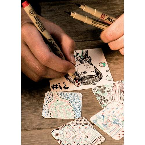 SAKURA® Pigma Micron™ Präzisions-Zeichenstift schwarz, einzeln