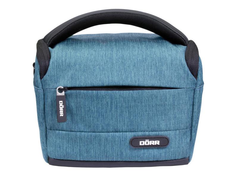 Dörr Kameratasche Motion XS Blau Wasserabweisende Fototasche mit gummiertem Boden, blau