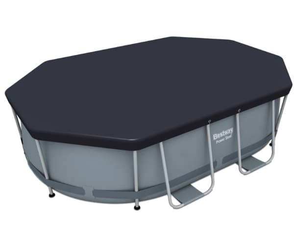 Bestway 58424, Overtrekk, Grå, PVC, Oval, 200 cm, 300 cm